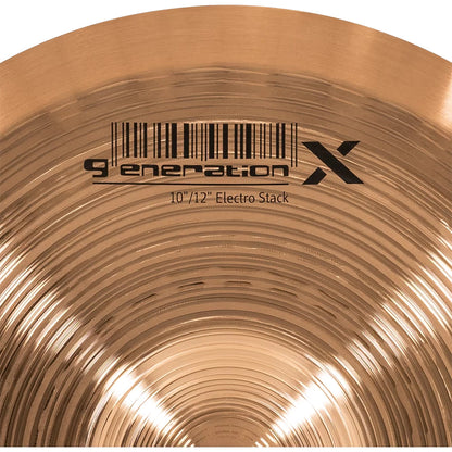 Meinl Cymbals Generation X 10" and 12" Electro Stack