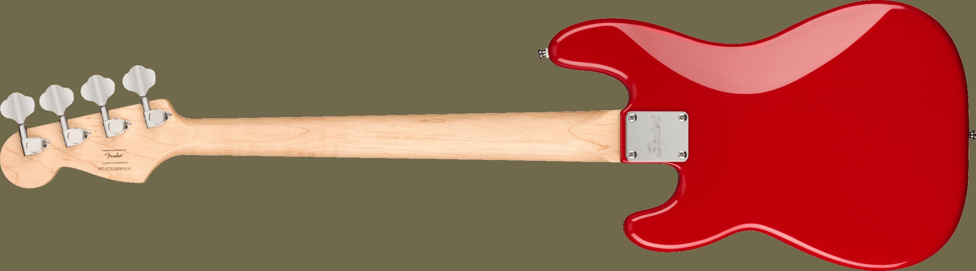 Squier Mini PRECISION BASS®, Laurel Fingerboard in Dakota Red