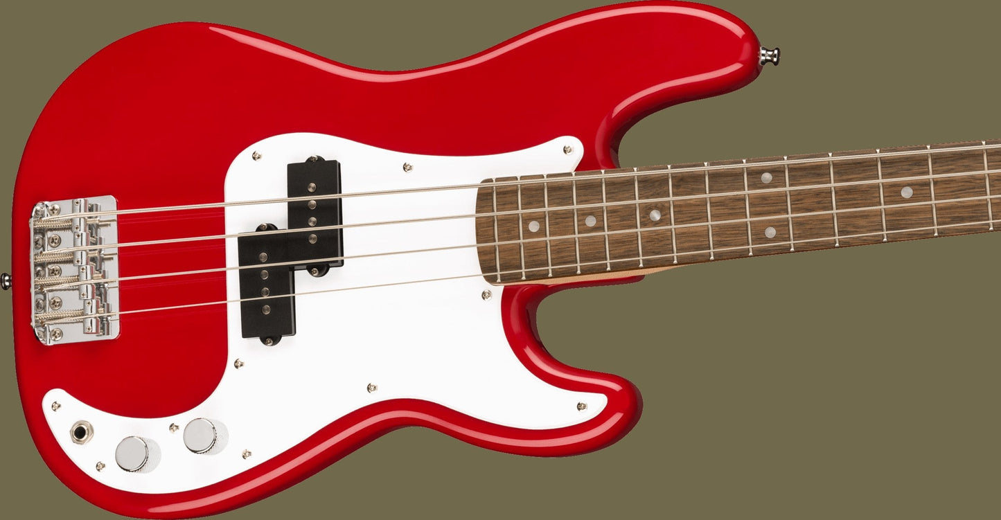 Squier Mini PRECISION BASS®, Laurel Fingerboard in Dakota Red