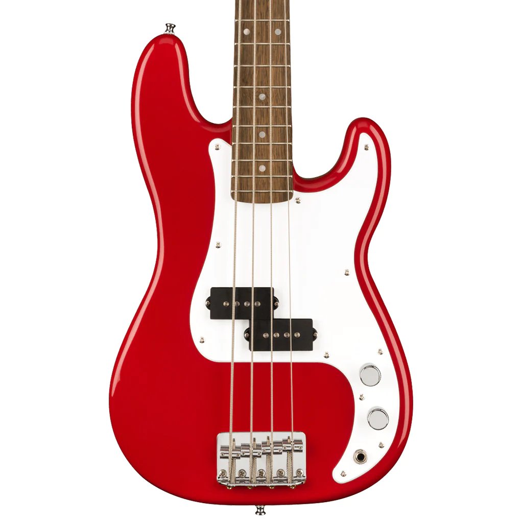 Squier Mini PRECISION BASS®, Laurel Fingerboard in Dakota Red