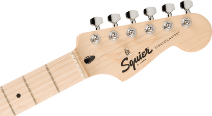 Squier Sonic Stratocaster HSS Electric Guitar, Maple Fingerboard in Midnight Blue