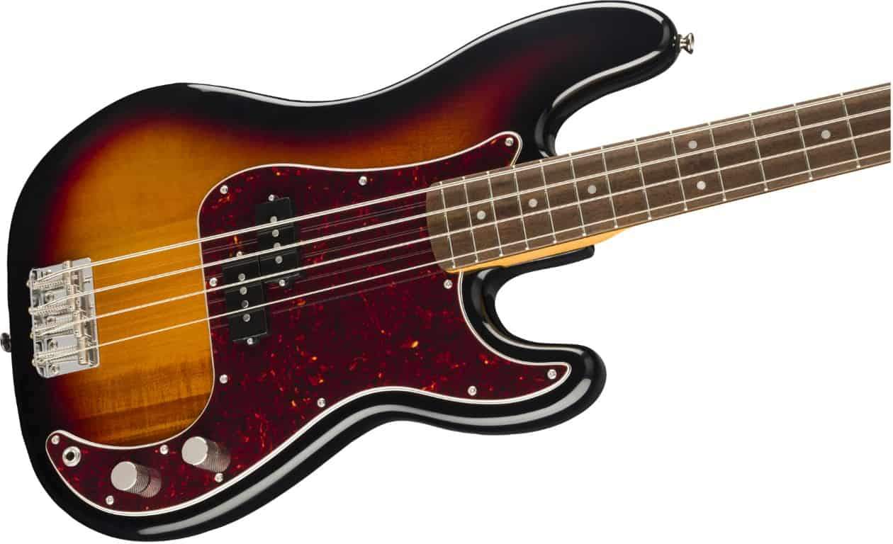 Squier Classic Vibe '60s Precision Bass, Indian Laurel Fingerboard in 3 Colour Sunburst