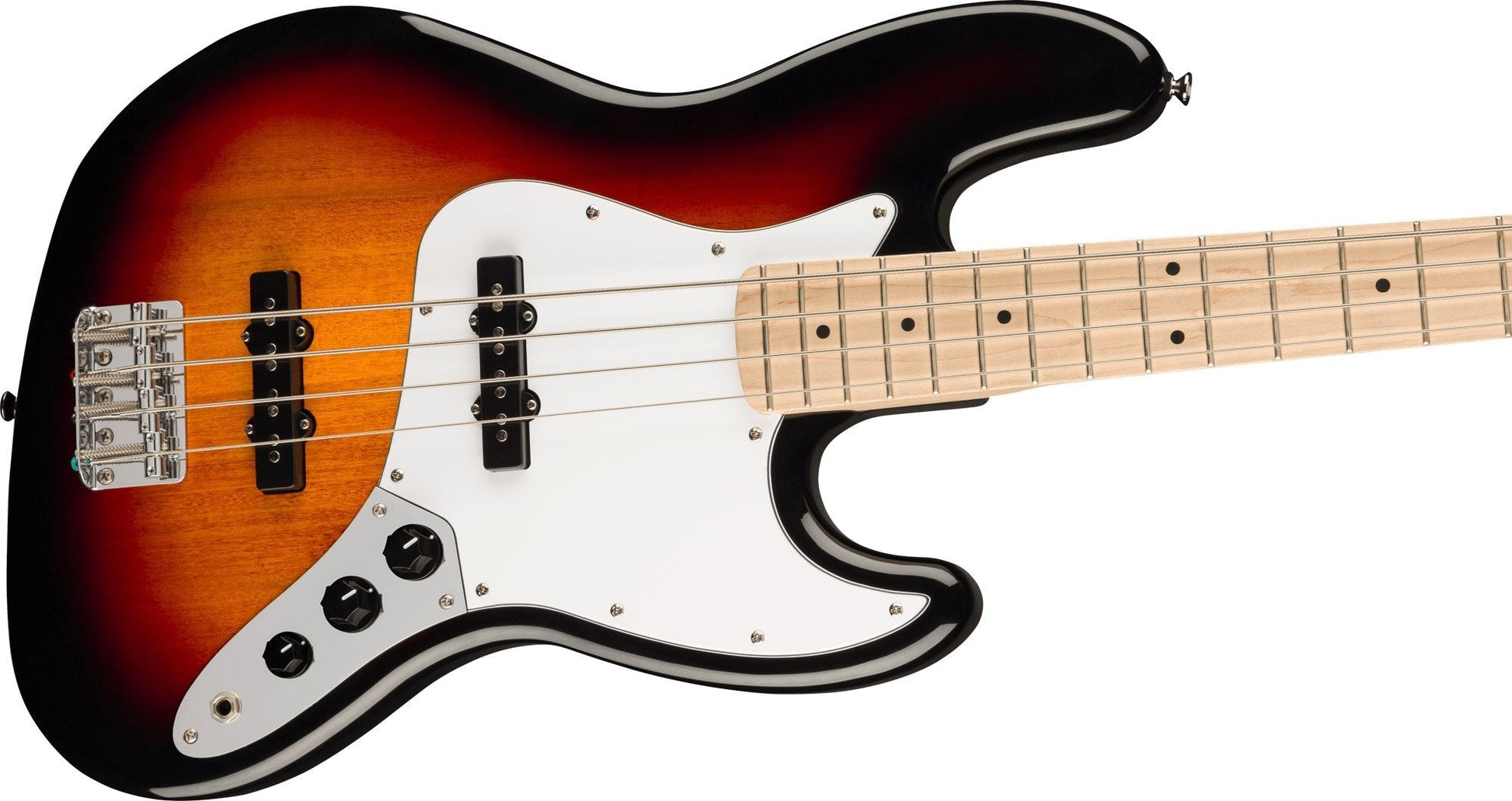 Squier Affinity Series Jazz Bass, Maple Fingerboard in 3 Color Sunburst