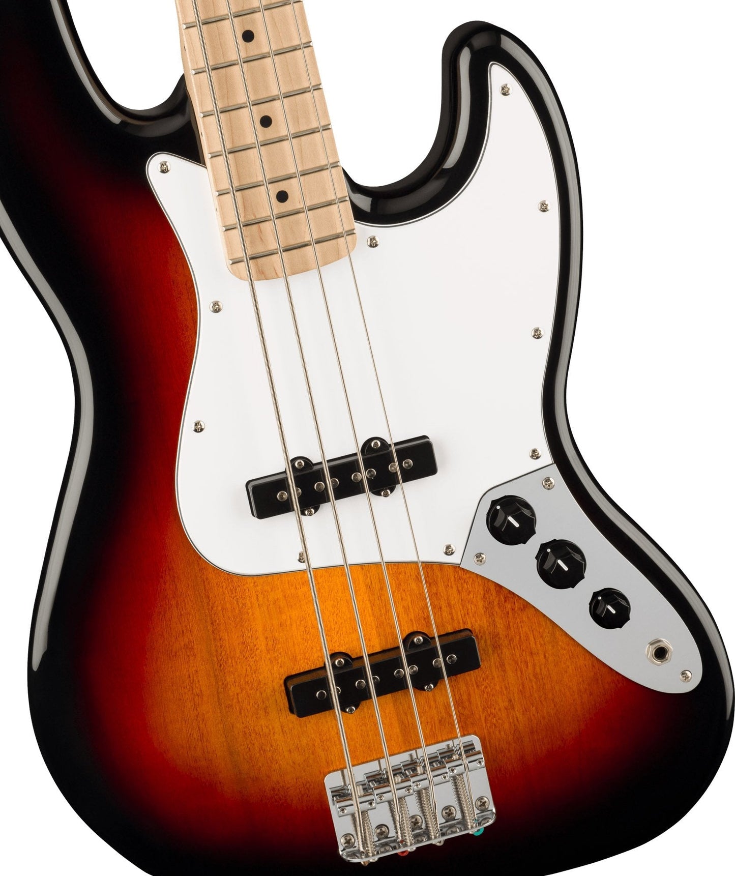 Squier Affinity Series Jazz Bass, Maple Fingerboard in 3 Color Sunburst