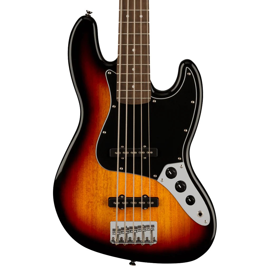 Squier Affinity Series Jazz Bass V 5 String in 3 Color Sunburst