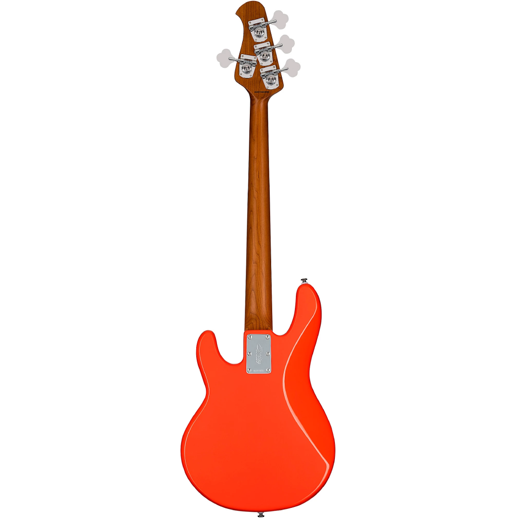 Sterling by Music Man StingRay 4 Short Scale Bass Guitar in Fiesta Red