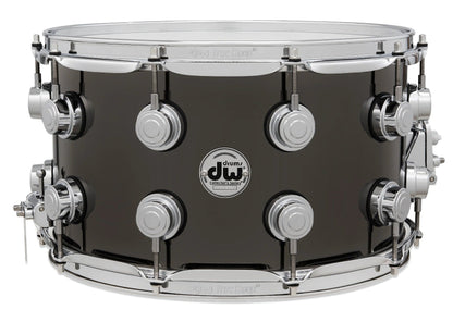 DW Collectors Series 7" x 13" Black Nickel Over Brass Snare Drum