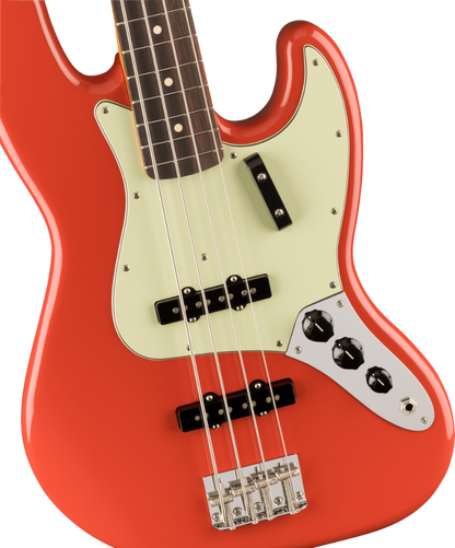 Fender Vintera II '60s Jazz Bass, Rosewood Fingerboard in Fiesta Red