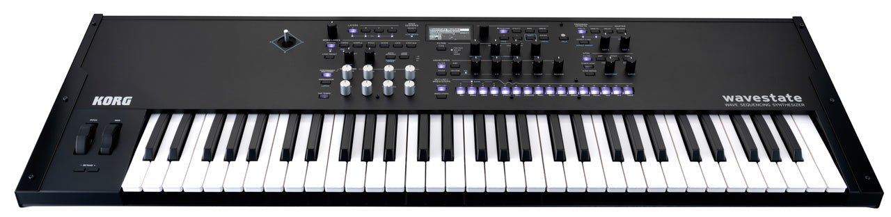 KORG wavestate SE 61 Note Wave Sequencing Synthesizer with Case Black