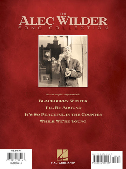 The Alec Wilder Song Collection New Edition Piano/Vocal