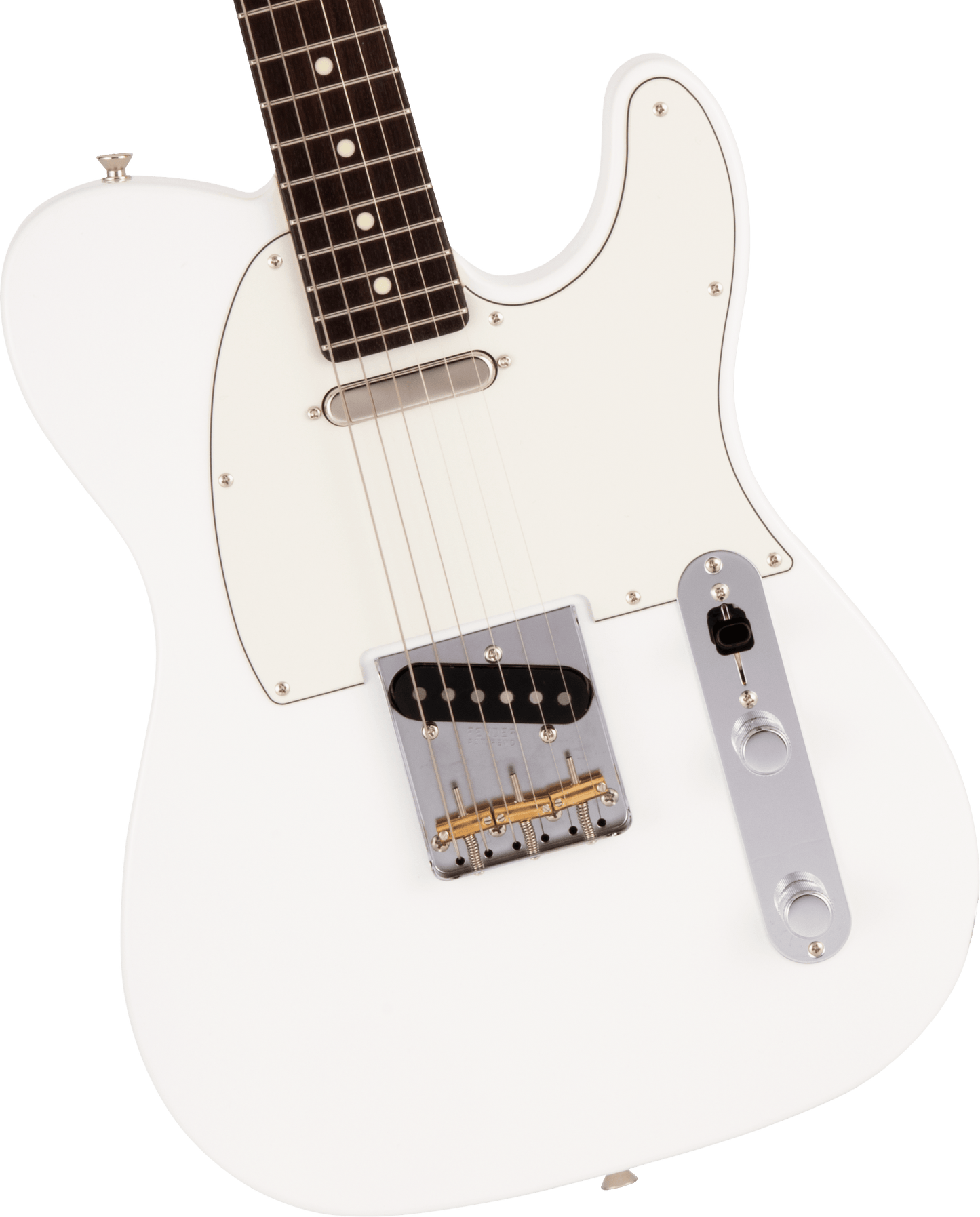 Fender Made in Japan Hybrid II Telecaster, Rosewood Fingerboard in Arctic White