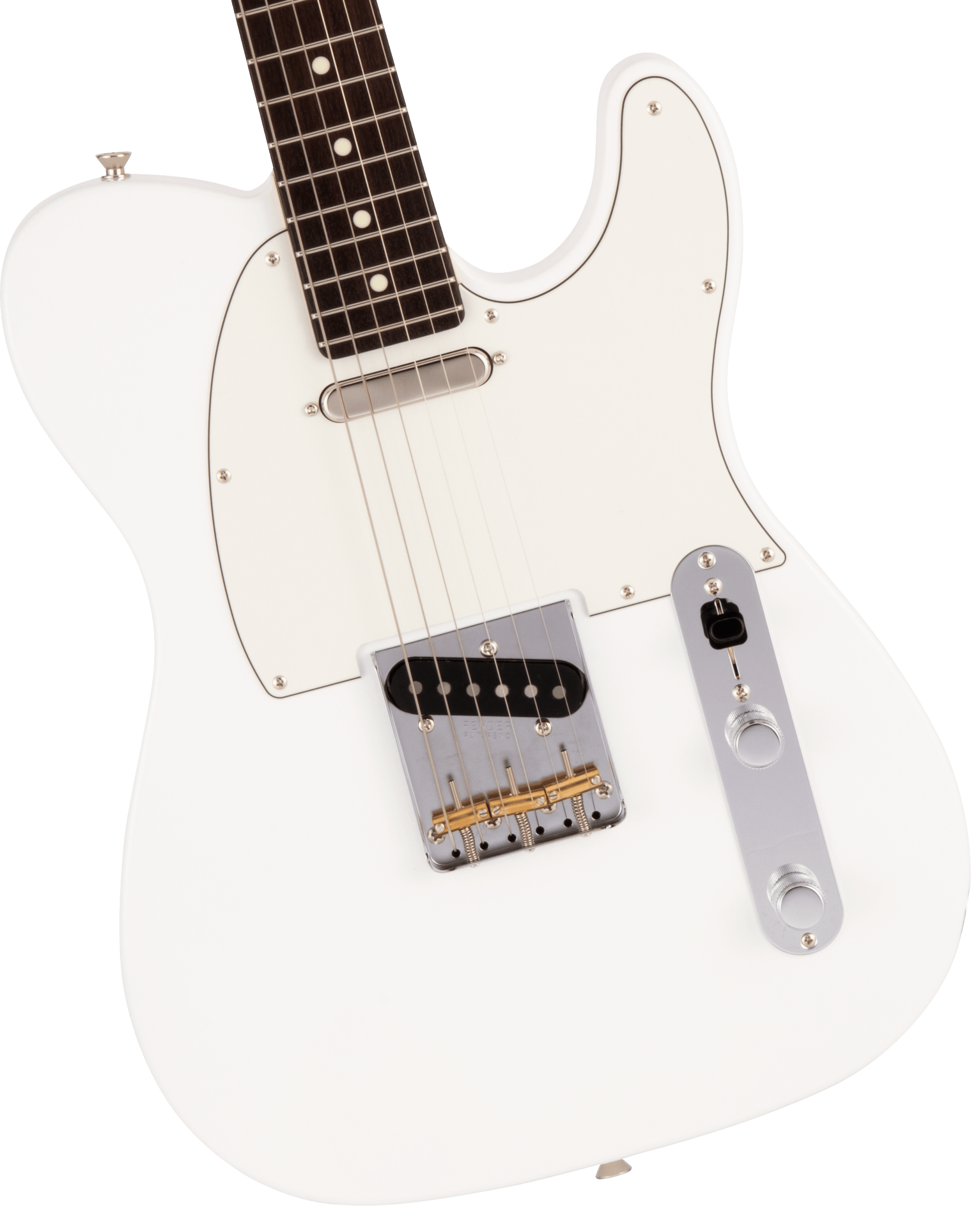 Fender Made in Japan Hybrid II Telecaster, Rosewood Fingerboard in Arctic White