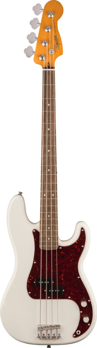 Squier Classic Vibe 60s Precision Bass, Laurel Fingerboard in Olympic White