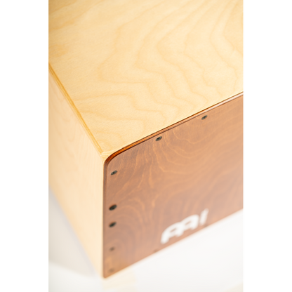 Meinl Percussion Jam Series Snare Cajon in Almond Birch Frontplate