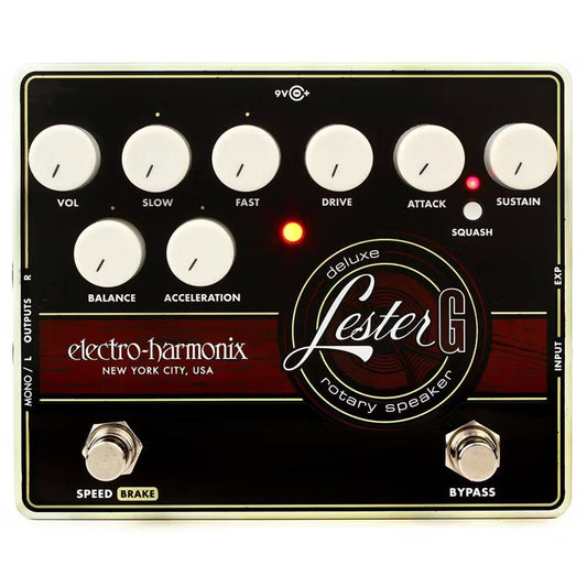 Electro Harmonix LESTER G Deluxe Rotary Speaker Emulator Pedal