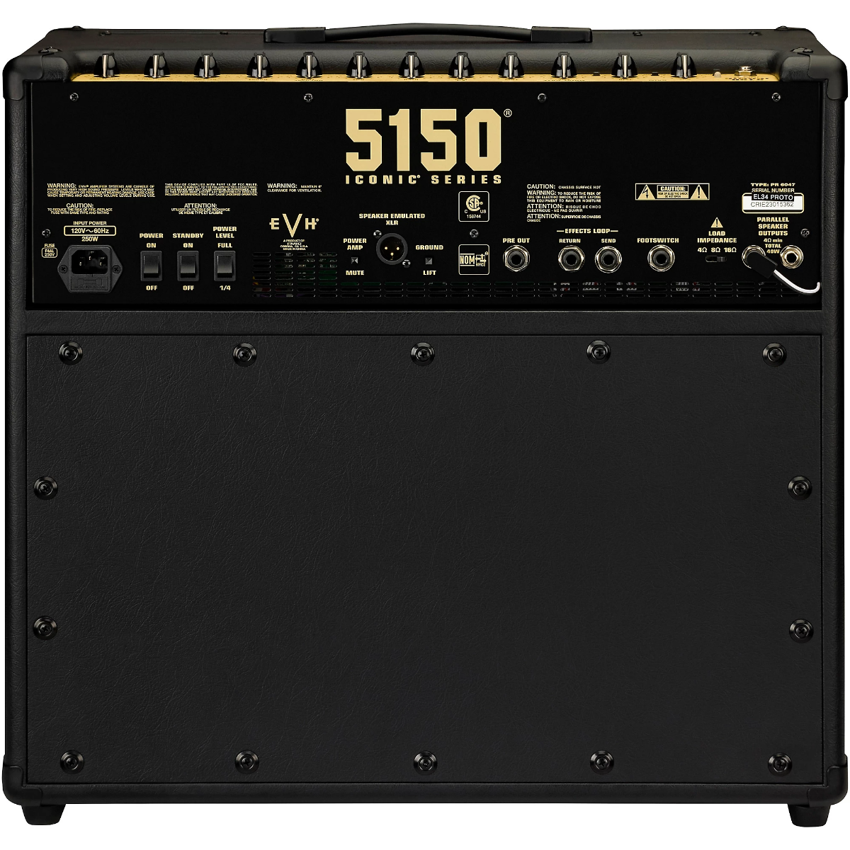 EVH 5150 Iconic Series EL34 1x12" 40W  Tube Combo Amp