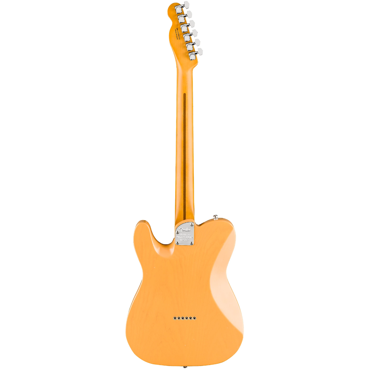 Fender American Ultra Luxe Vintage '50s Telecaster Electric Guitar, Maple Fingerboard in Butterscotch Blonde