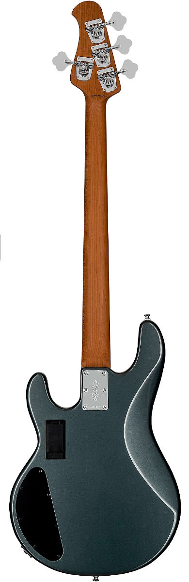 Sterling By Music Man StingRay Ray 34 HH Bass Guitar in Charcoal Frost