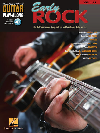 Early Rock Guitar Play Along Volume 11 Bk/Cd