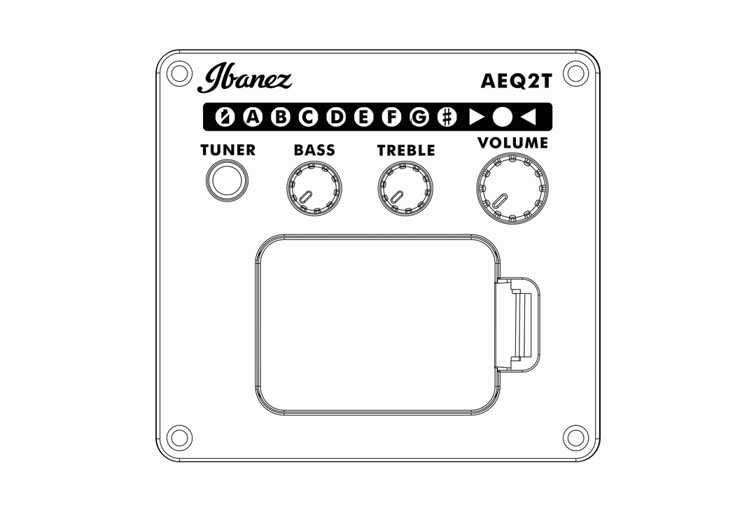 Ibanez AEGB24E Acoustic Bass in Mahogany Sunburst High Gloss
