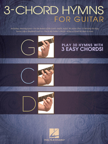 Three Chord Hymns for Guitar Tab