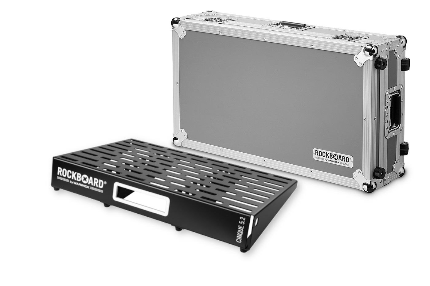 Warwick RockBoard CINQUE 5.2 Pedalboard with Flight Case
