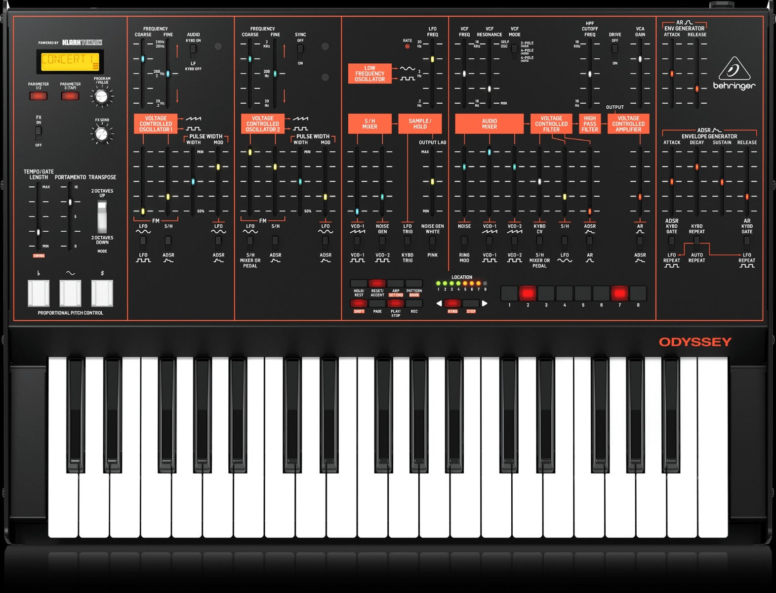 BEHRINGER ODYSSEY ANALOG SYNTHESIZER