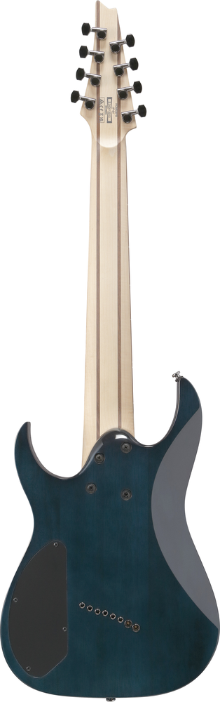 Ibanez RGMS8PB 8 String Electric Guitar in Cosmic Blue Starburst
