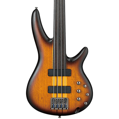 Ibanez SRF700 4 String Electric Bass in Brown Burst Flat