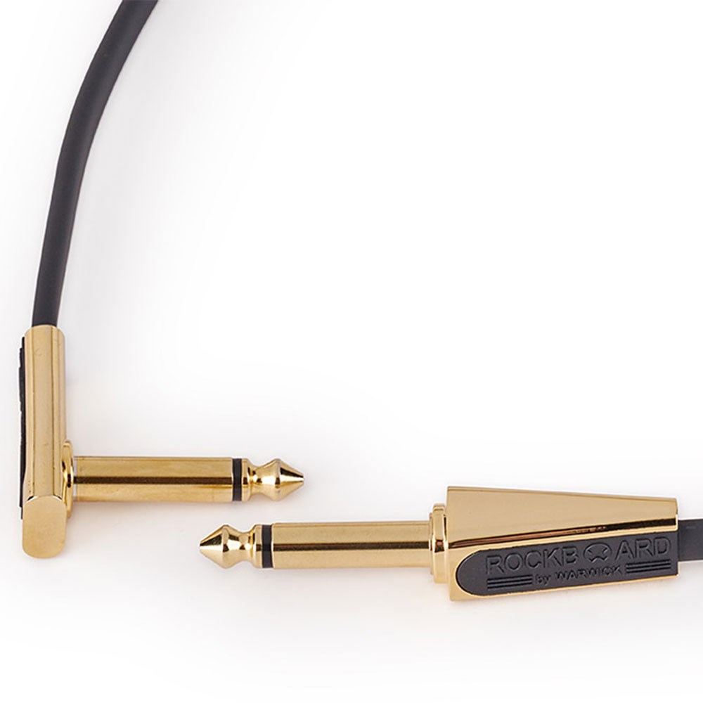 Warwick RockBoard 20cm Gold Flat Looper Switcher Connector Cable