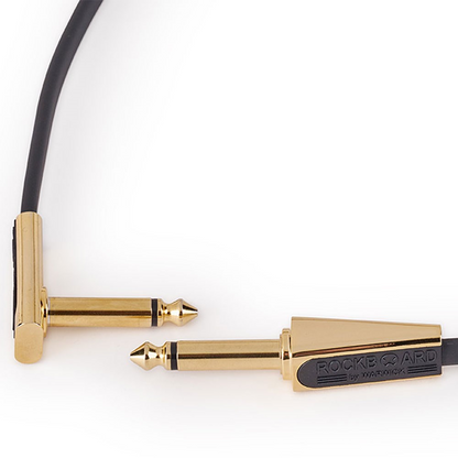 Warwick RockBoard 20cm Gold Flat Looper Switcher Connector Cable