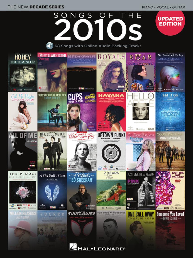 Songs of the 2010s Updated Edition PVG BK/OLA