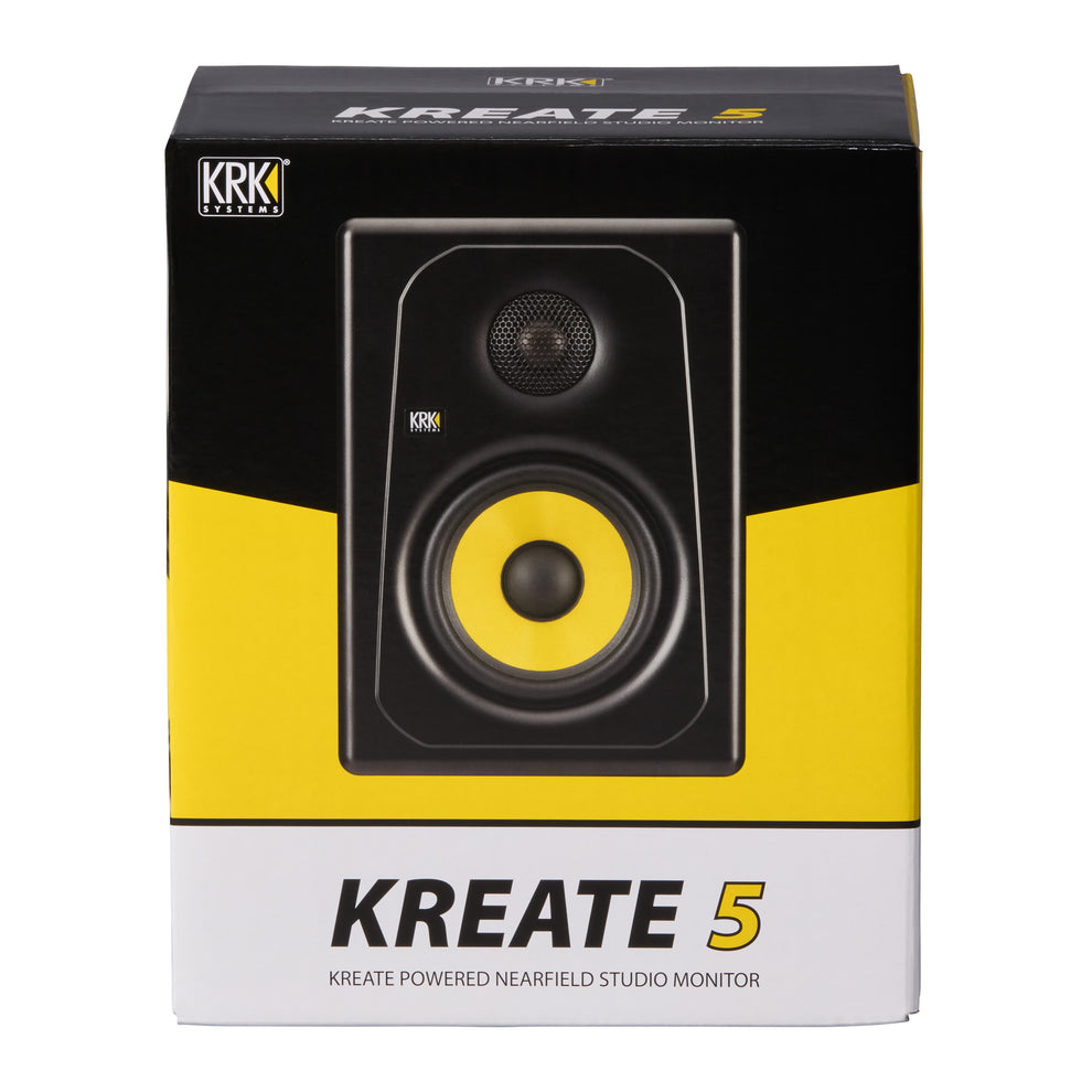 KRK Kreate 5 Active 5" Two-Way Studio Reference Monitor (Single)