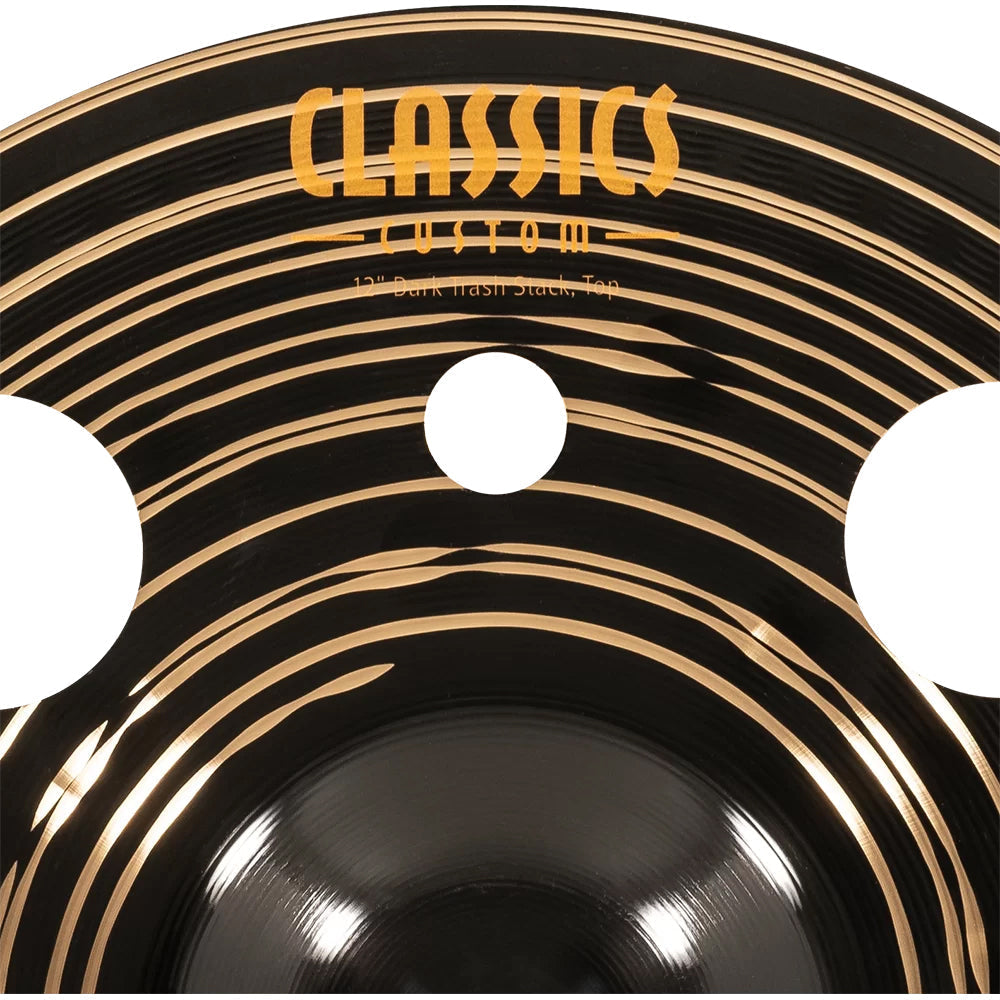 Meinl Cymbals Classics Custom 12" Dark Trash Stack