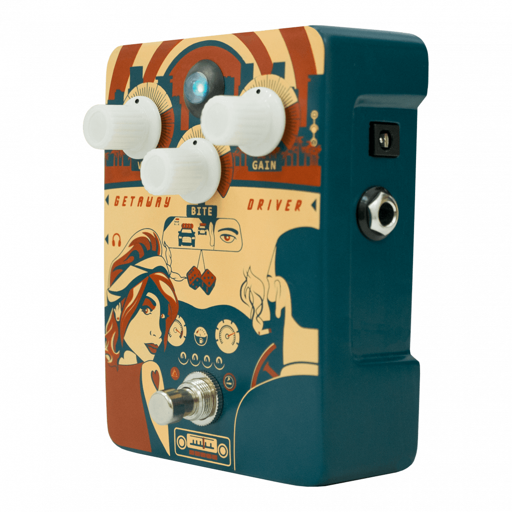 Orange Getaway Driver Drive Pedal