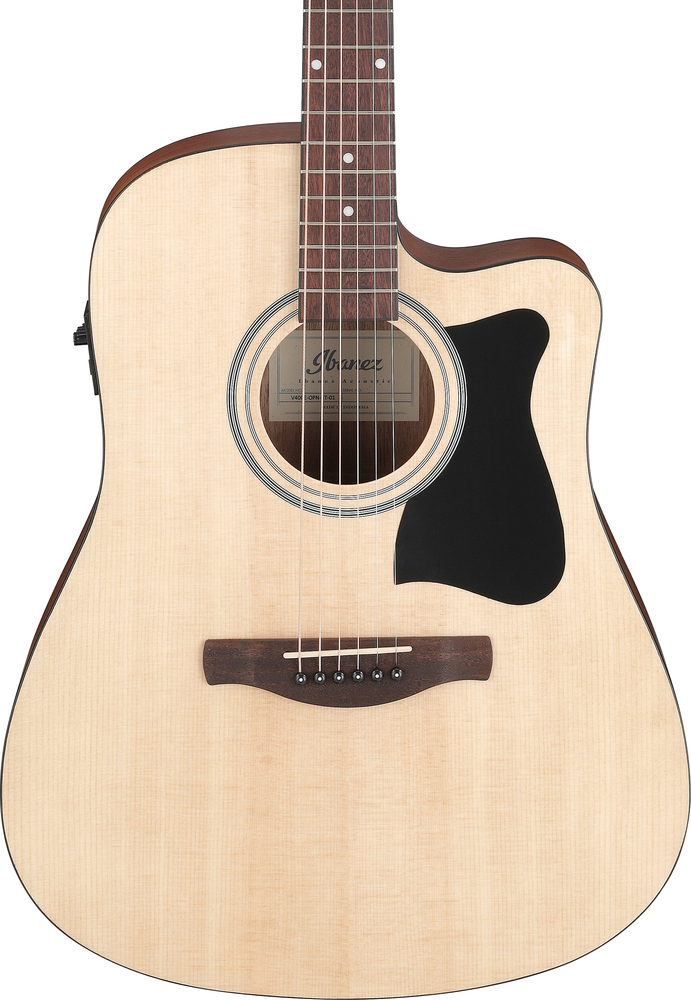 Ibanez V40CE Acoustic-Electric Guitar in Open Pore Natural