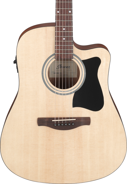 Ibanez V40CE Acoustic-Electric Guitar in Open Pore Natural