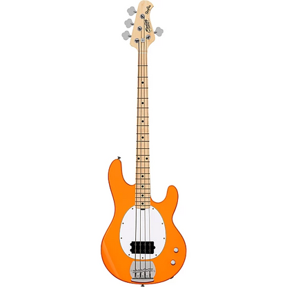 Sterling by Music Man Intro Series StingRay RAY2 Bass Guitar in Sunrise Orange