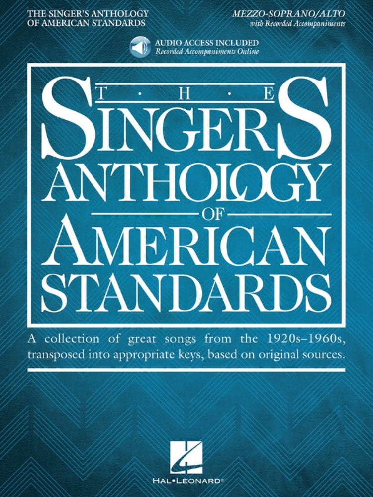 The Singers Anthology of American Standards Mezzo-Soprano & Belter Edition BK/OLA