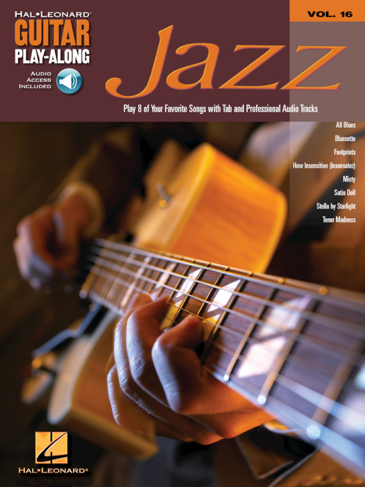Jazz Guitar Play Along Volume 16 Bk/Ola