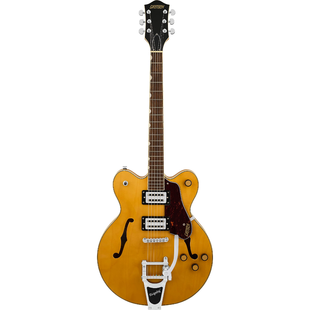 Gretsch G2622T Streamliner Center Block Double-Cut with Bigsby Electric Guitar in Village Amber