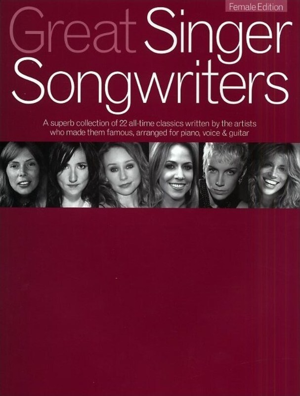 Great Singer Songwriters Female Edition PVG