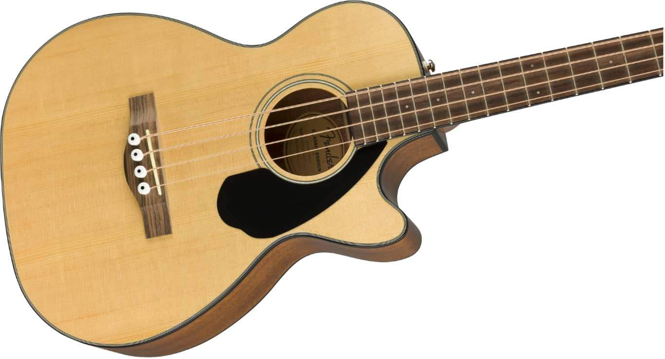 Fender CB60SCE Bass, Walnut Fingerboard in Natural