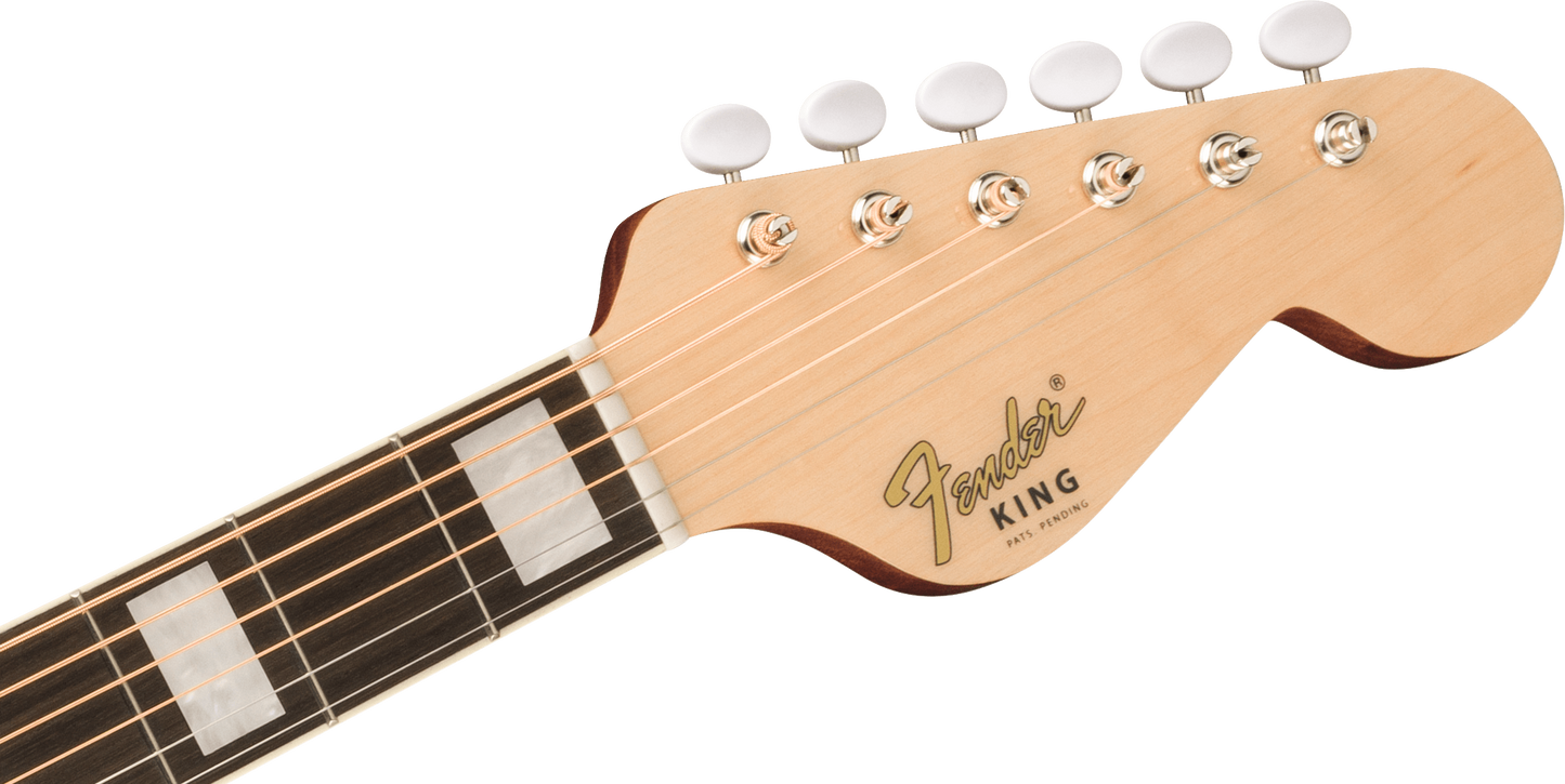 Fender California Vintage King Acoustic Electric Guitar in Aged Natural