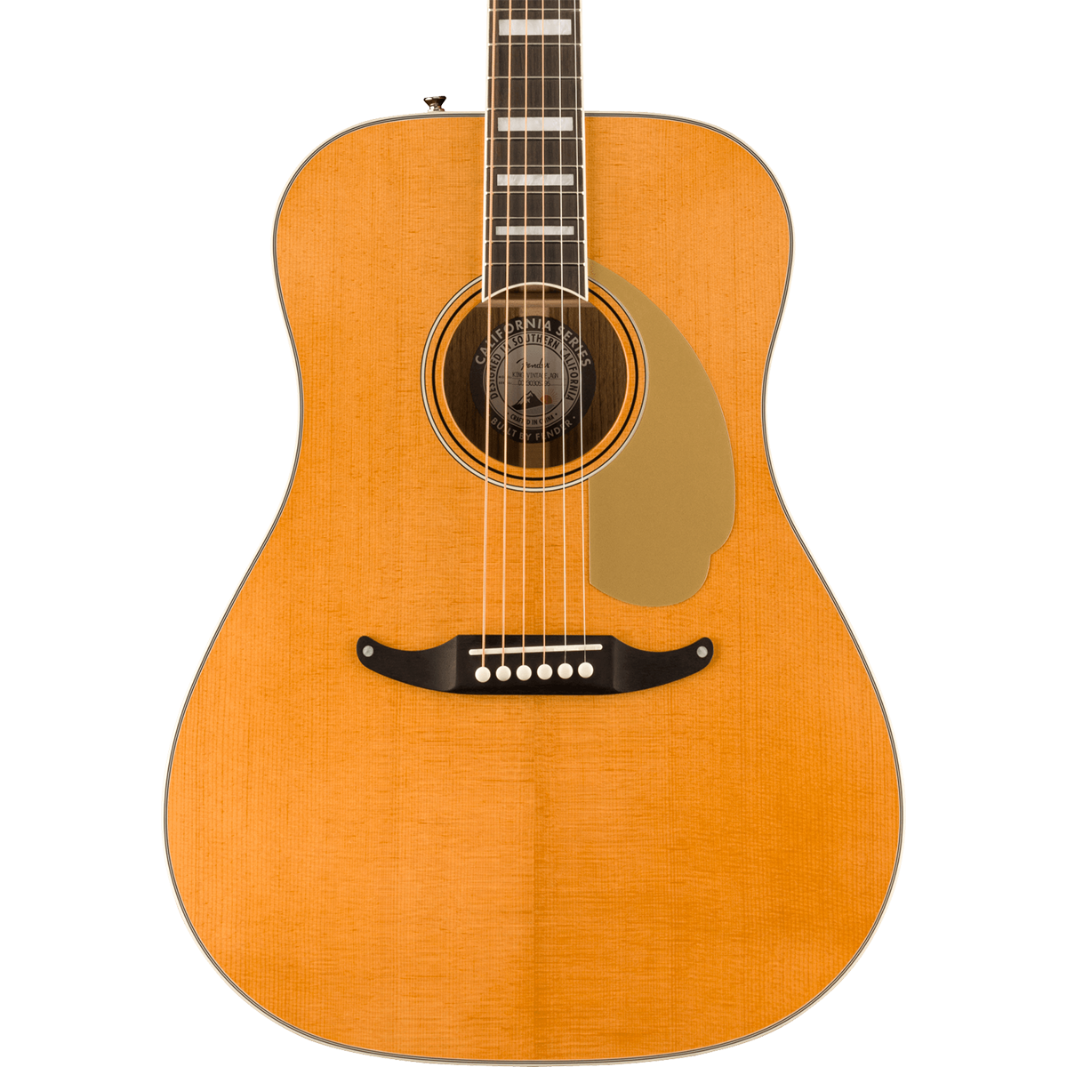 Fender California Vintage King Acoustic Electric Guitar in Aged Natural