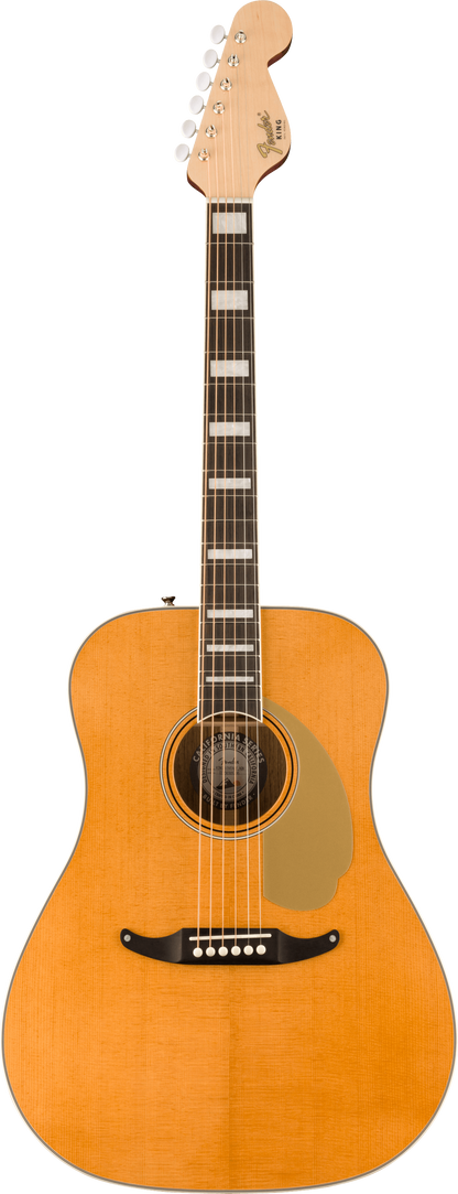 Fender California Vintage King Acoustic Electric Guitar in Aged Natural