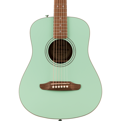 Fender California Standard Redondo™ Mini Acoustic Guitar in Surf Green