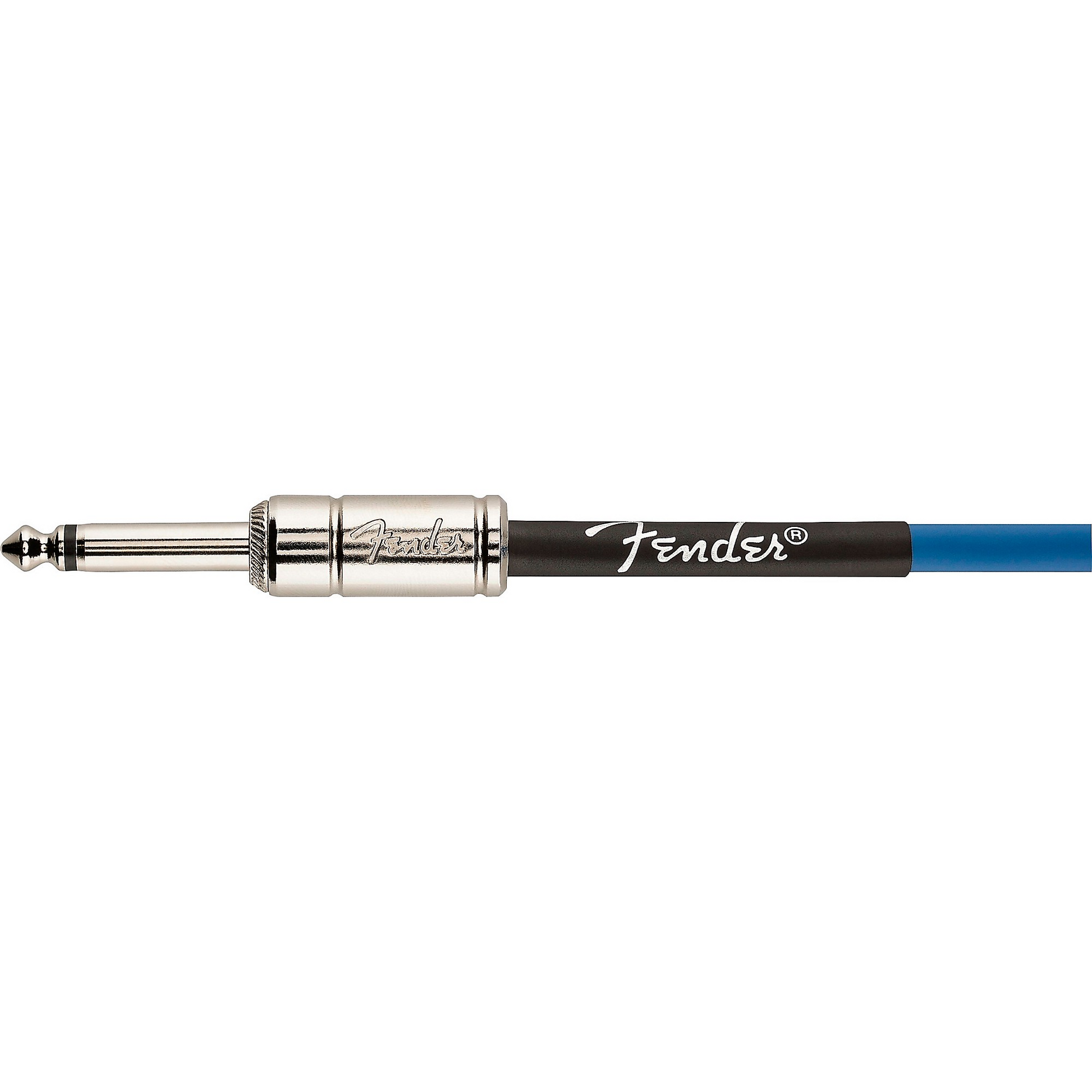 Fender Straight to Straight Instrument Contour 15' Cable in Lake Placid Blue