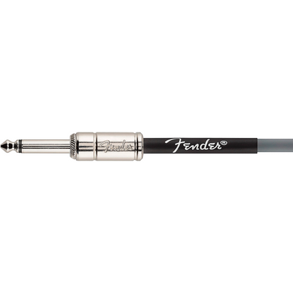 Fender Straight to Straight Instrument Contour 15' Cable in Inca Silver