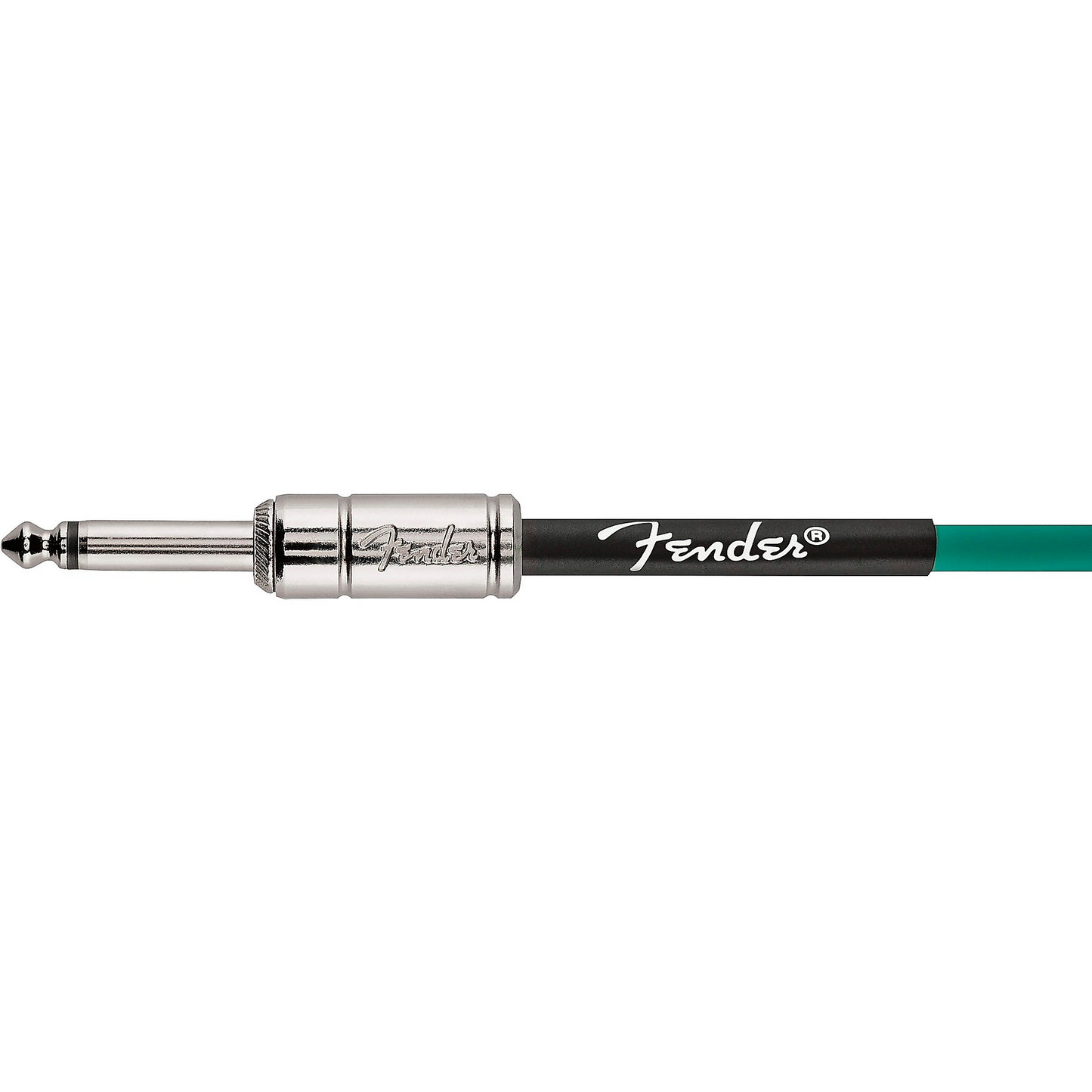 Fender Straight to Straight Instrument Contour 15' Cable in Sherwood Green